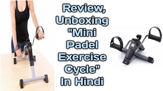 '#MiniExcerciseCycle How to use Mini exercise cycle to loss belly fat /Mini padel exercise cycle'