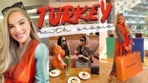 'TURKEY VLOG: Sussie Shopping, New Louis Vuitton, Amazing Food and Views & My First Chanel Purchase!'