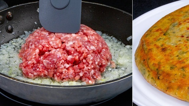 'Amazing food made of minced meat and ingredients that you have in your home!'