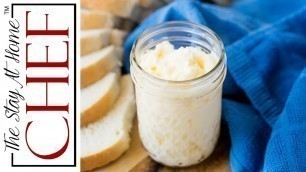 'How to Make Homemade Butter in a Mason Jar'