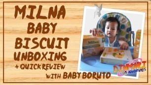 'Milna Baby Biscuit Unboxing + Quick Review | DinMari Adventures'