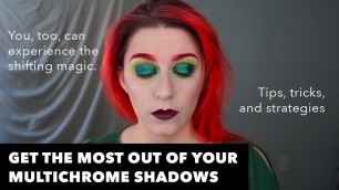 'How to Use Multichrome Eyeshadow | Makeup Guides & Tutorials | Clionadh Multichrome'