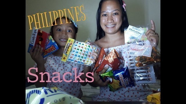 'Philippines Candies & junk food / SNACKS | Vlog28 | DINA & Mommy Adventure'
