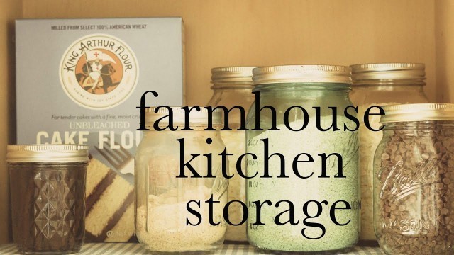 'Using Mason Jars in the Kitchen for Storage and Organization'