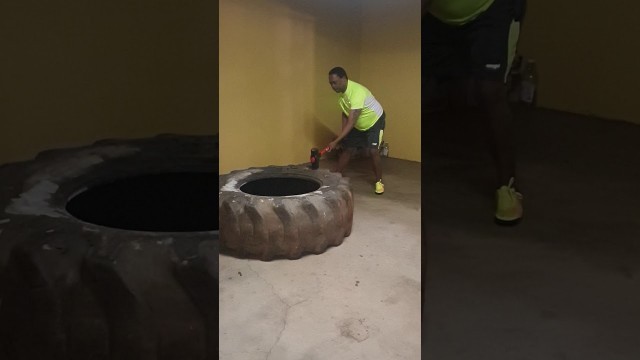 'Muzi Mahlambi hammer and tyre gym(2)'