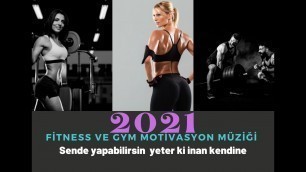 'Fitness ve Gym Motivasyon Müziği | High Energy Workout Music | (2021)'