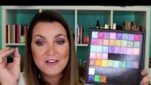 'Live Swatching All of the Clionadh Cosmetics Glitter MultiChromes Eyeshadows'