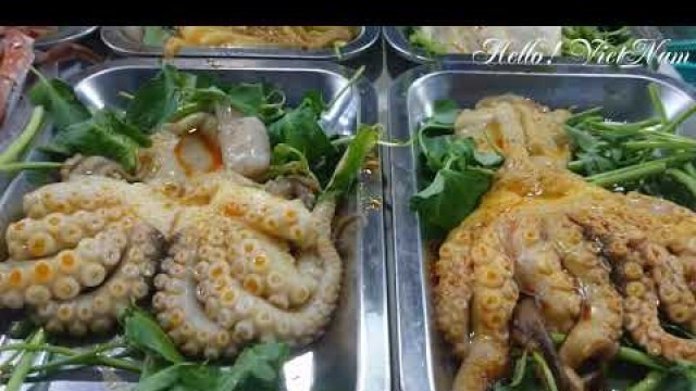 'Best Street Foods Around the World | 4$ for a Big octopus Babecue |  Asian Street Food.'