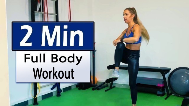 '2 MIN BEGINNER AB WORKOUT [Part2]  - 2 Minute Fitness Blender -Viola Workout [HD]'