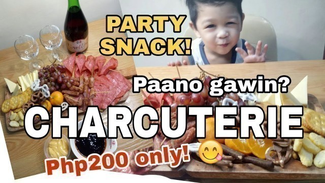 'DIY Charcuterie Board | LOW BUDGET | PHILIPPINES | EmVer Vlog'