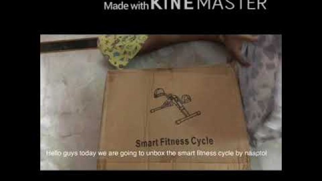 'Smart fitness cycle unboxing and review'