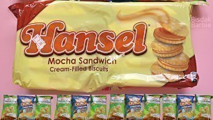 'Filipino Junk Food Snacks #4 HANSEL Mocha SUPER CRUNCH * Pinoy Favorites'