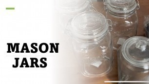 'Stocking Up On Mason Jars'