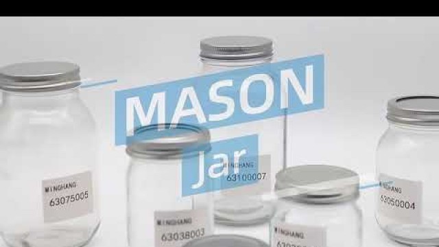 'Food Canister ：4oz 8oz Clear Small Glass Food Jam Pickle Mason Jars With Metal Lid'