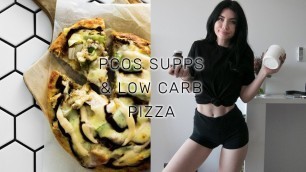 'PCOS Supplements | Leg/Booty Workout & Cooking Low Carb Pizza [ep. 10]'