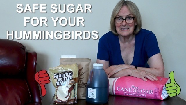 'How to Make Hummingbird Nectar the Right Way: The Right Sugar and the Right Ratio'