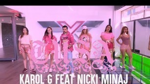 'KAROL G, Nicki Minaj - Tusa by Cesar James | Zumba Fitness | Cardio Extremo Cancún'