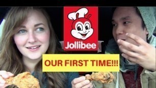 'First Time Jollibee in SEATTLE!!! Filipino American Couple'