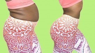 '10 EASY BUTT & ABS EXERCISES | Grow Your Glutes & Get Toned Abs - No Equipment Workout for Women'