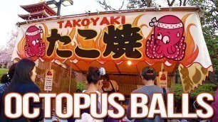 'Japanese Street Food Takoyaki 