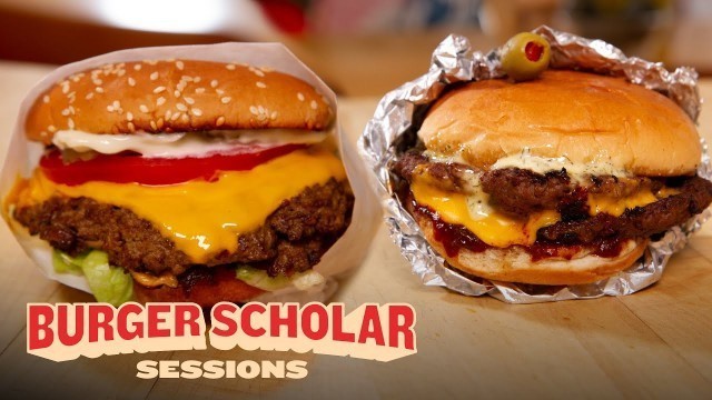 'How to Cook 2 Regional Fast-Food Burgers with George Motz | Burger Scholar Sessions'