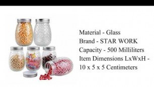 'Pineapple Shape Canning Jars with Lids Star Works Check The Below Description for  \"Product Link\"'