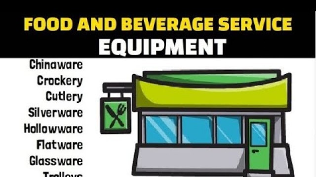 'Food and Beverage service equipment//f&b equipment//restaurant service equipment//f&b service'