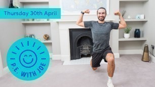 'PE With Joe | Thursday 30th April'