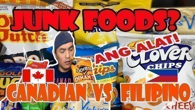 'CANADIAN JUNK FOODS VS FILIPINO JUNK FOODS REVIEW | VLOG 0098 | TIM PACIS'