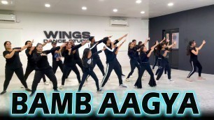 'BAMB AAGYA | Dance Video | Zumba Video | Zumba Fitness Dance | Shashank Dance'