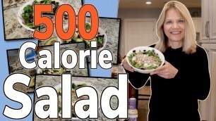 'What a 500-Calorie, Low Carb/High Fat Salad Looks Like'