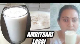 'Amritsari Lassi | Homemade Yogurt Drink | Summer recipe'