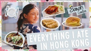 'HONG KONG FOOD TRIP VLOG! 