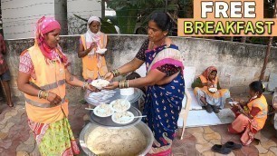 'FREE Breakfast (ఉచిత అల్పాహారం) Serving for People @ Hyderabad | Daily Morning | Amazing Food Zone'