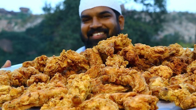 'KFC CHICKEN WINGS | Spicy Crispy chicken wings |How to make KFC style chicken fry  by nawabs kitchen'