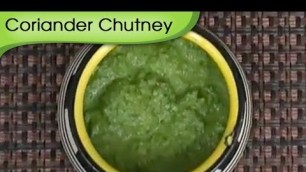 'How To Make Coriander Mint Chutney | Hara Dhaniya Chutney | Vegetarian Dip Recipe by Ruchi Bharani'