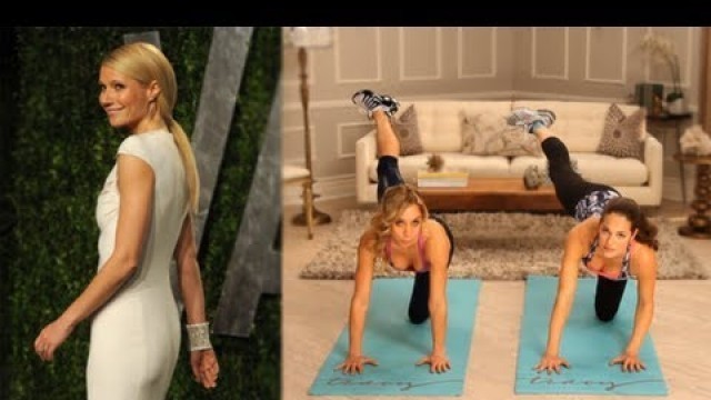 'Gwyneth Paltrow\'s Butt Exercise Moves From Tracy Anderson'