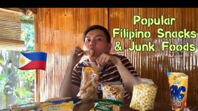 'Popular Filipino Snacks and Junk Foods by Neil Serapio'