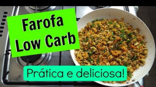 'Farofa Low carb - Aprenda como fazer | Você Mais Fitness'