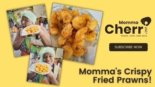 'How To Make Authentic Crispy Fried Prawns / Fried Shrimp (The Best)!'