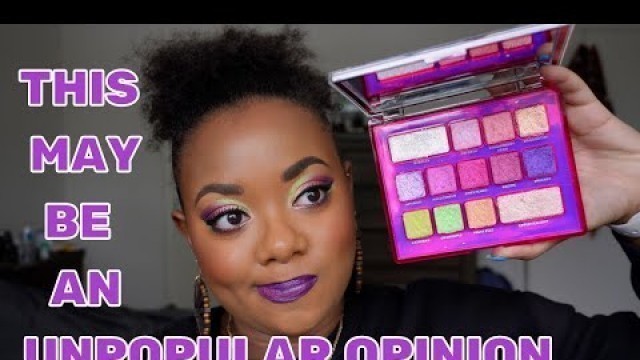 '**NEW** CLIONADH COSMETICS DRAGONFRUIT PALETTE FIRST IMPRESSIONS | LIVE SWATCHES ON DEEP SKIN'