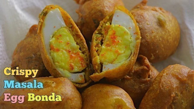 'Egg Bajji| ఎగ్ బోండా | Egg Pakoda | The Best Crispy Egg Bonda | Best Evening Egg Snack In telugu'