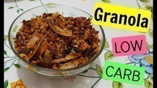'Granola Low Carb - SENSACIONAL! | Você Mais Fitness'