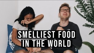 'TRYING THE SMELLIEST FOOD IN THE WORLD | LDR INDONESIA - AUSTRIA'
