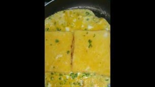 'Cheese Bread Omelette - Indian Street food - #egg recipes #shorts - Shama\'s Zaiqa'