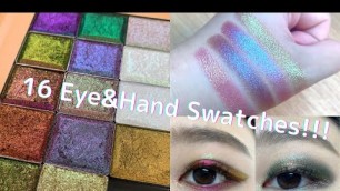 'CLOSE-UP Eye Swatches & 2 looks