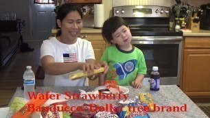 'Filipina taste tests American junk food | John and his mommy try American junk food'