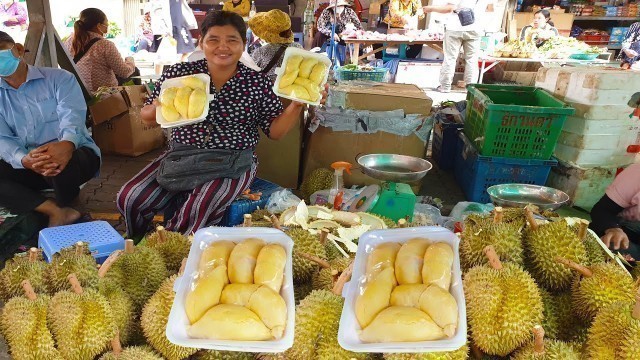 'Everyday Living Lifestyle In The Market - Amazing Food Tour Around Boeng Trabaek Market'