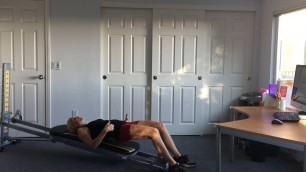 'Five Minute Intense Total Gym Butt Workout'