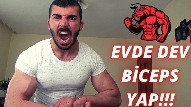 'Evde Ekipmansız Biceps Antrenmanı | İbofesör\'ün Ev Antrenmanları'